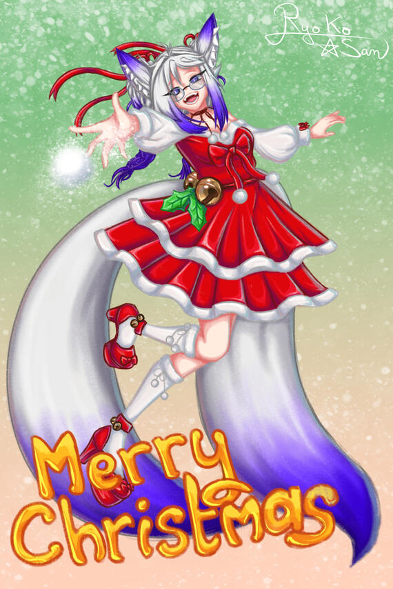 Ryoko's Chrismast card Ryoko's Chrismast card